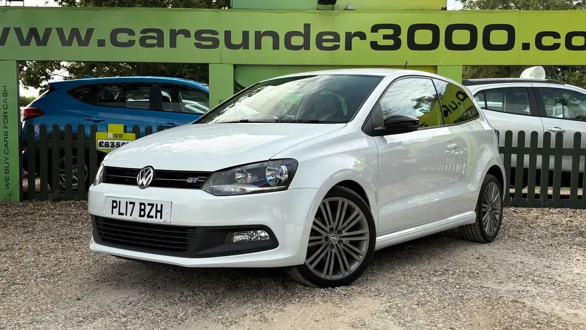 Used VW Polo BlueGT 150 HP (110 kW) 2017 White Hatchback