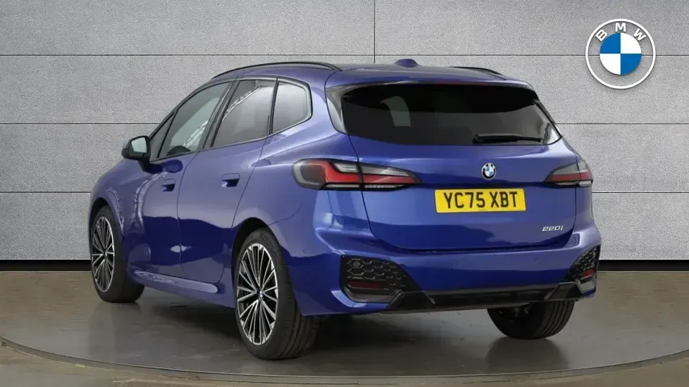 Used BMW 220 Active Tourer M Sport 168 HP (123 kW) 2025 Blue MPV