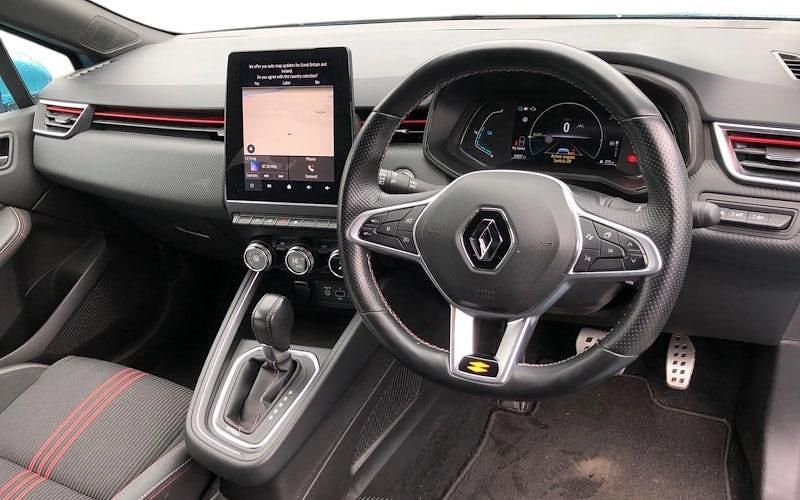 Used Renault Clio V RS Line 140 HP (102 kW) 2022 Blue Hatchback