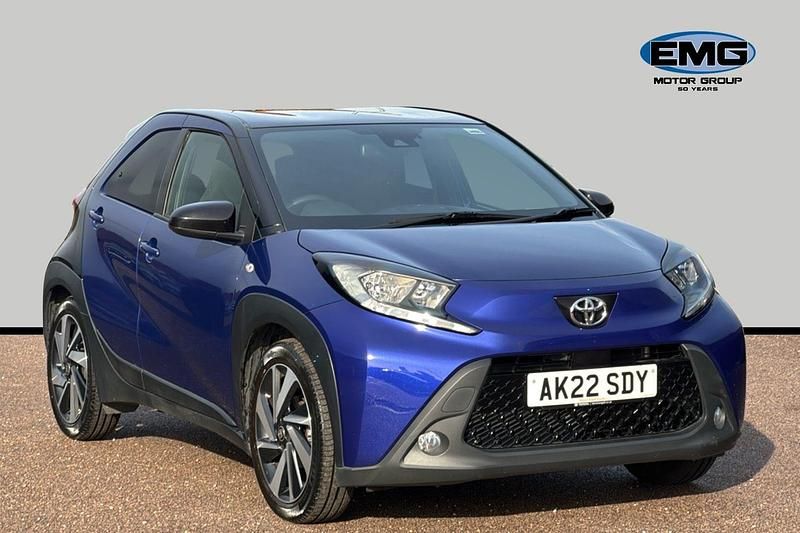 Blue Used 2022 Toyota Aygo X SUV | £13,795 - Image 1/3