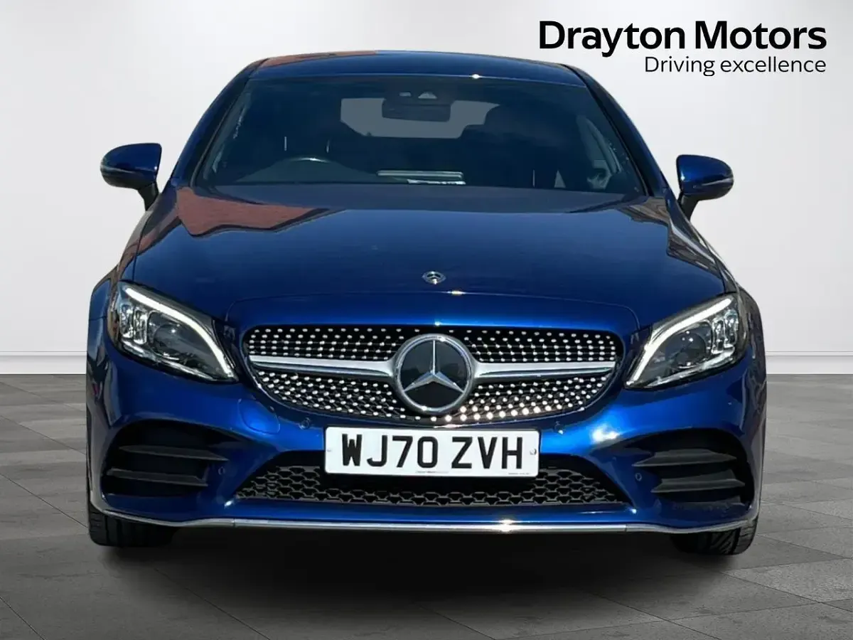 Used Mercedes C200 AMG Line Premium 2020 Blue Coupe