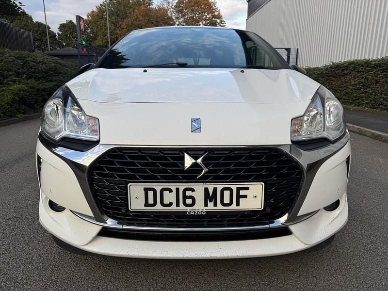 White Used 2016 DS Automobiles DS3 Elegance Hatchback | £4,299 (Fair price) - Image 1/4