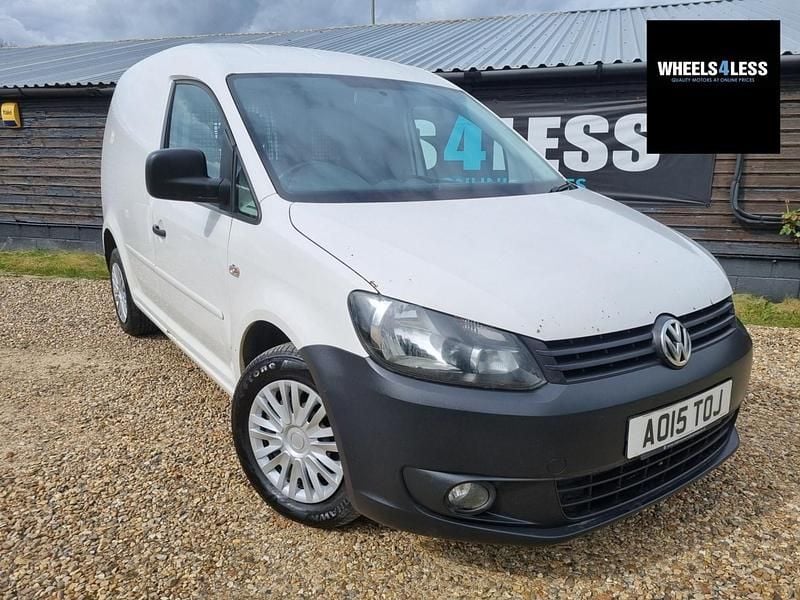 Begagnad VW Caddy 102 HK (75 kW) 2015 Vit Minibuss