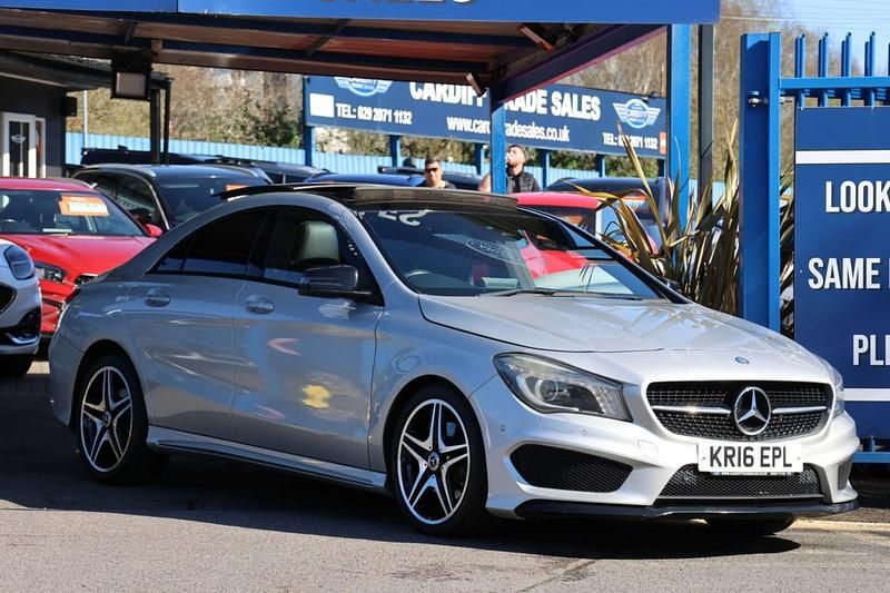 Used Mercedes CLA220 AMG 177 HP (130 kW) 2016 Silver Sedan