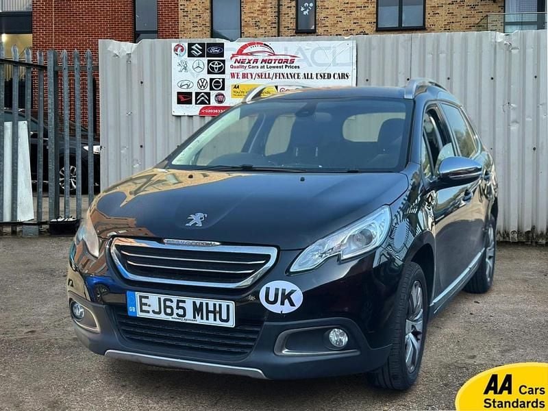 Used Peugeot 2008 Allure 91 HP (66 kW) 2015 Black SUV
