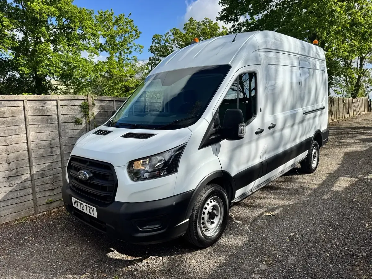 Used Ford Transit 130 HP (95 kW) 2022 White Van