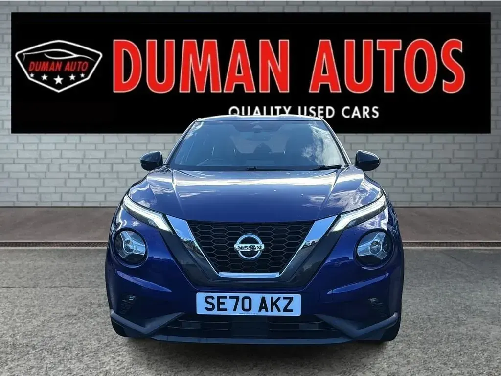 Używany Nissan Juke Tekna 114 KM (83 kW) 2020 Niebieski SUV