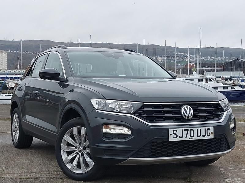 Grey Used 2020 VW T-Roc SE SUV | £14,498 (Fair price) - Image 1/4
