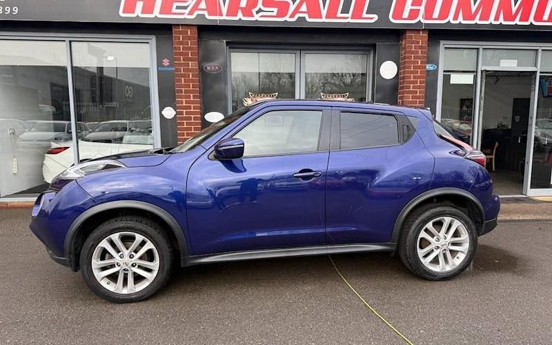 Used Nissan Juke N-Connecta 116 HP (85 kW) 2017 Blue SUV