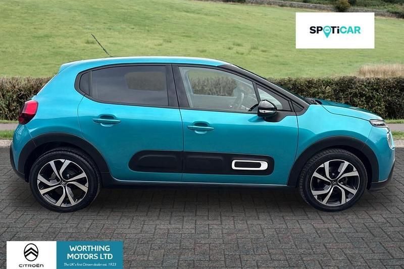 Used Citroën C3 PureTech 82 HP (60 kW) 2022 Blue Hatchback