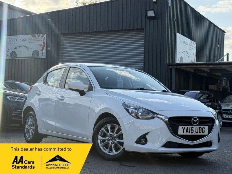 White Used 2016 Mazda 2 Hatchback | £5,190 (Fair price) - Image 1/4