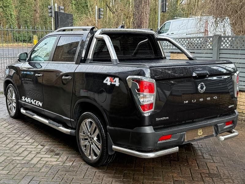 Used Ssangyong (KGM) Musso 181 HP (133 kW) 2019 Black Pickup
