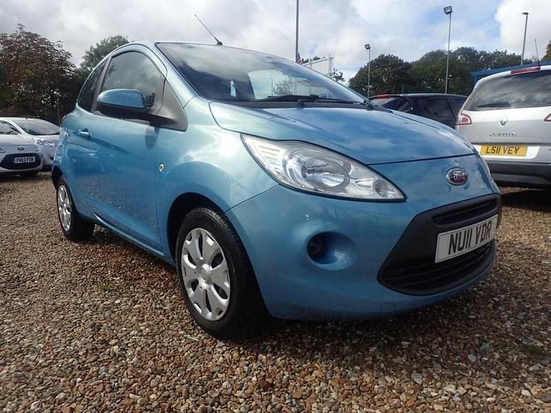 Used Ford Ka S 69 HP (50 kW) 2011 Blue Hatchback