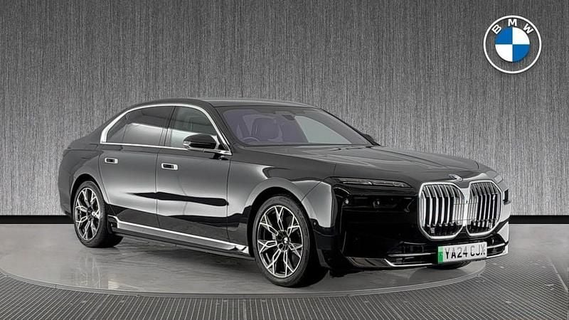 Black Used 2024 BMW i7 Comfort Edition Sedan | £75,999 (Expensive) - Image 1/3