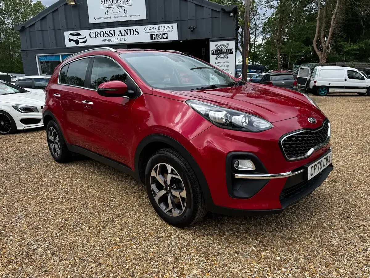 Used Kia Sportage 177 HP (130 kW) 2021 Red SUV