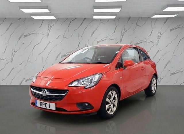 Used Vauxhall Corsa drive 70 HP (51 kW) 2015 Red Hatchback