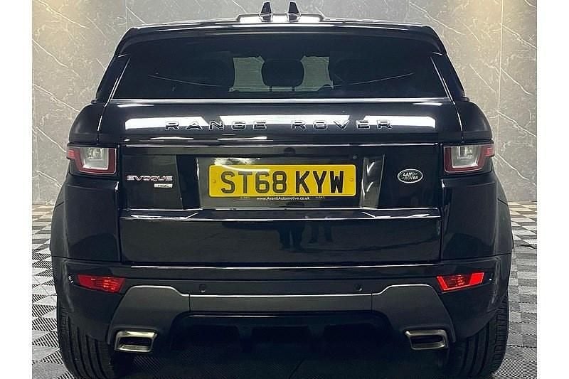 Used Land Rover Range Rover evoque HSE Dynamic 2018 Black  dark flat SUV