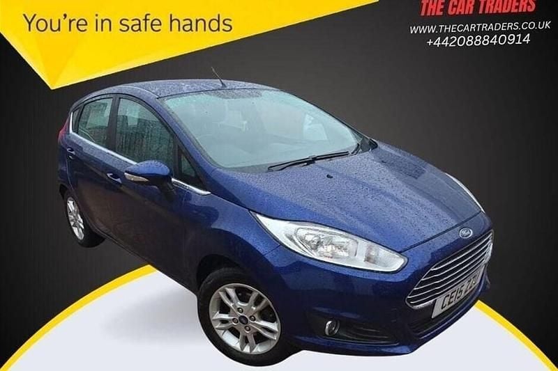 Blue Used 2015 Ford Fiesta Zetec Hatchback | £7,488 (Fair price) - Image 1/1