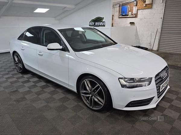Used Audi A4 2014 White Sedan