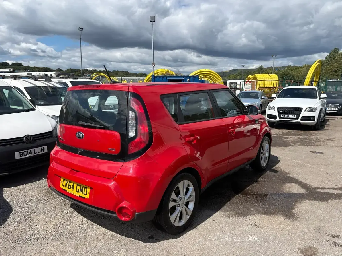 Used Kia Soul Plus 2014 Red SUV