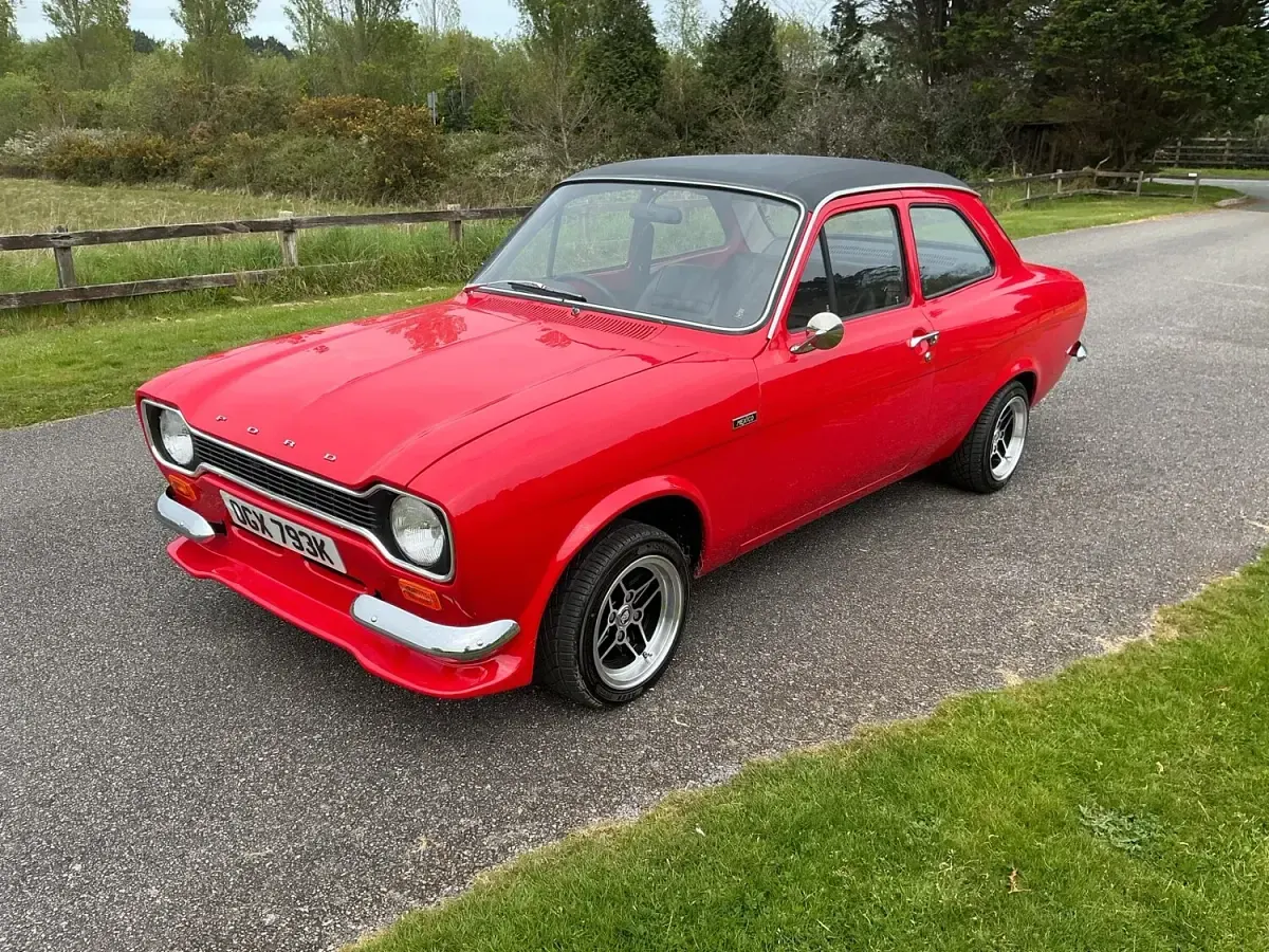 Used Ford Escort 1972 Red Sedan