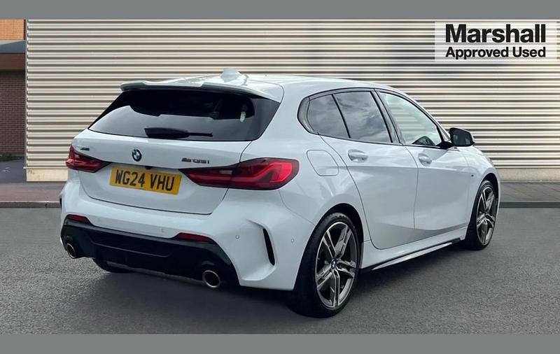 Used BMW M135 Comfort Edition 301 HP (221 kW) 2024 White Hatchback