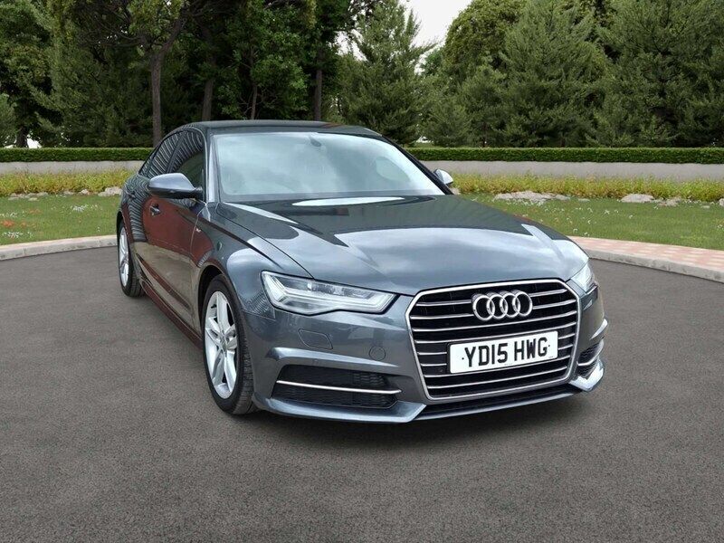 Grey Used 2015 Audi A6 S-Line Sedan | £10,050 (Good price) - Image 1/4