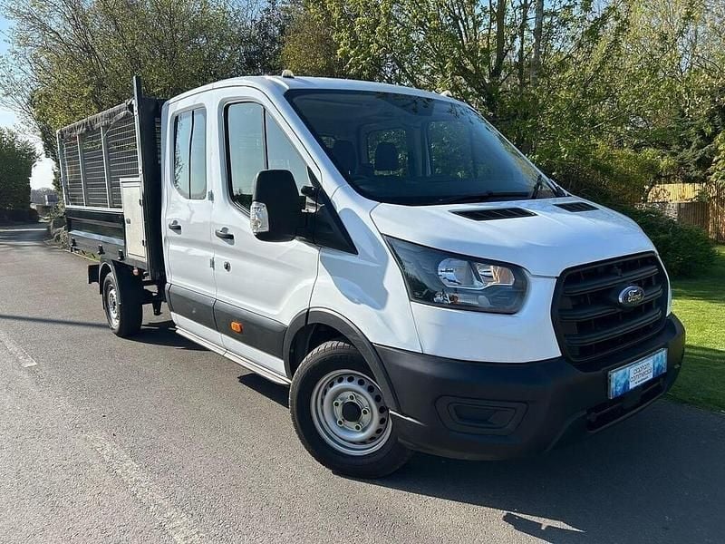 Begagnad Ford Transit 130 HK (95 kW) 2021 Vit Cab