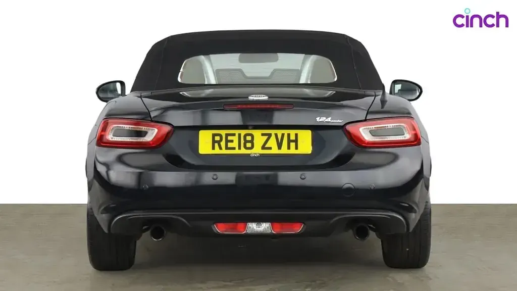 Used Fiat 124 Spider Lusso 2018 Black Cabriolet