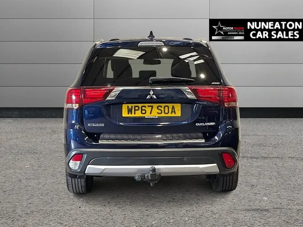 Used Mitsubishi Outlander 147 HP (108 kW) 2018 Blue SUV