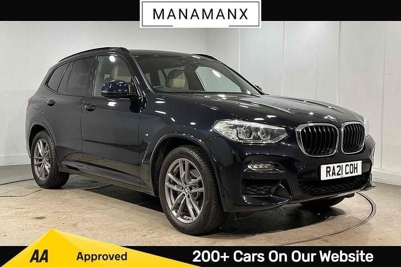 Black Used 2021 BMW X3 M Sport SUV | £23,979 (Super price) - Image 1/3