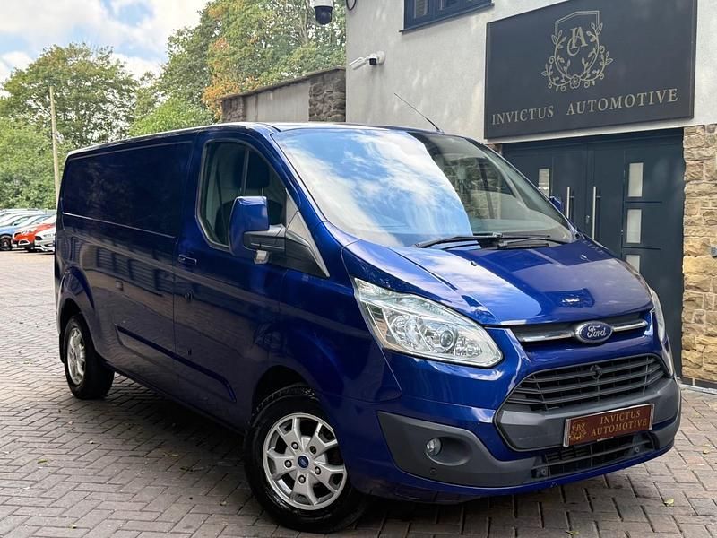 Blue Used 2014 Ford Transit Custom Limited Van | £7,980 (Fair price) - Image 1/4