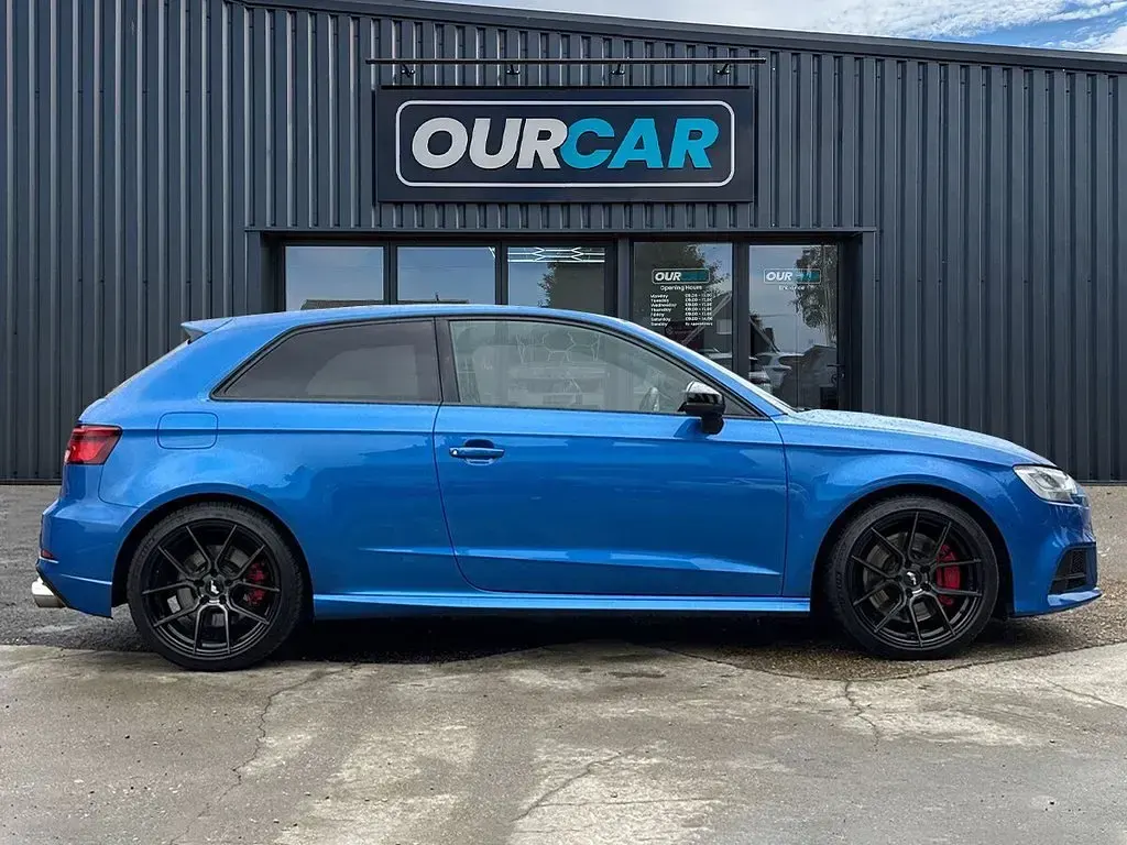 Used Audi S3 Sportback Black Edition 2017 Blue Hatchback