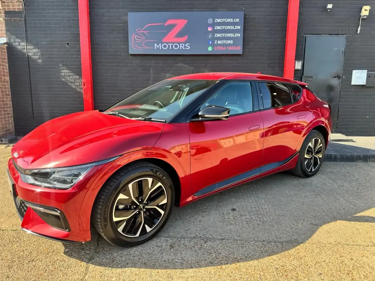Używany Kia EV6 GT-Line 166 kW (226 KM) 2022 Czerwony SUV