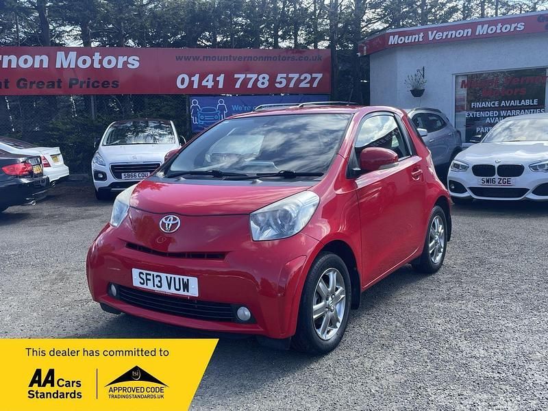 Red Used 2013 Toyota iQ Hatchback | £4,495 (Fair price) - Image 1/1