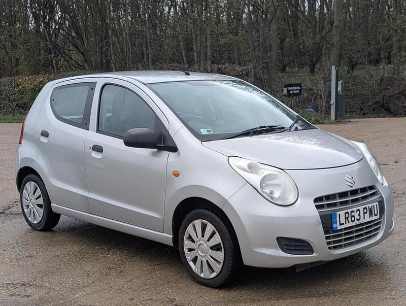Silver Used 2013 Suzuki Alto Hatchback | £2,250 (Fair price) - Image 1/3