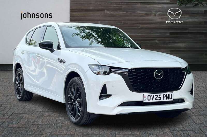 White Used 2025 Mazda CX-60 Homura-Line SUV | £36,990 (Expensive) - Image 1/4