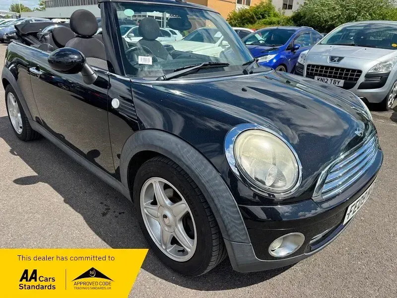 Used Mini Cooper Cabriolet 2009 Black Cabriolet
