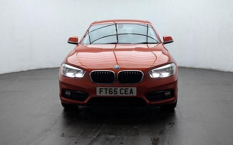 Used BMW 116 Sport Line 116 HP (85 kW) 2015 Orange Hatchback