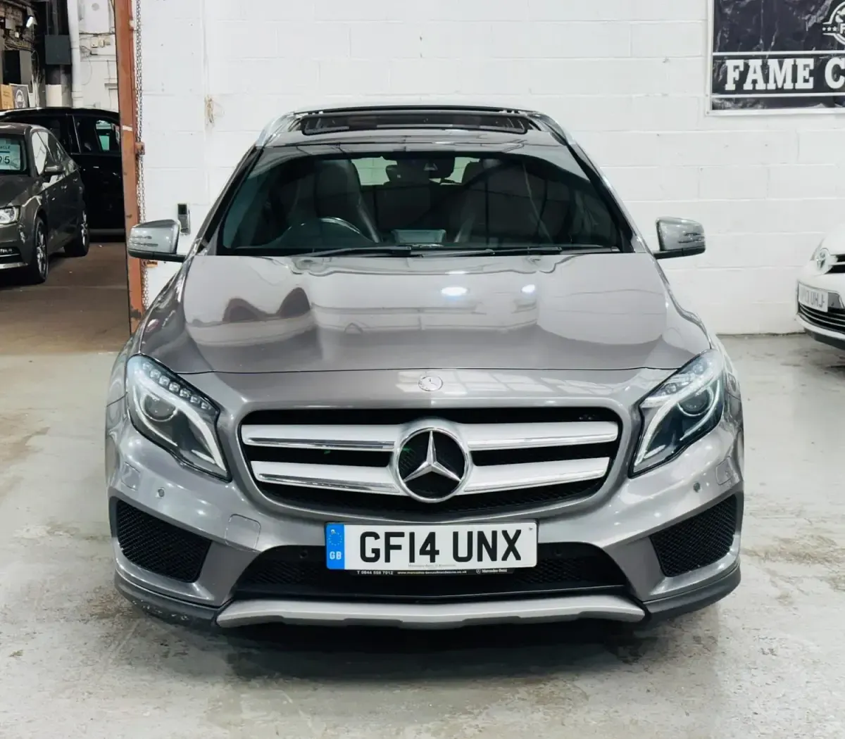 Used Mercedes GLA220 AMG line 170 HP (125 kW) 2014 Grey SUV