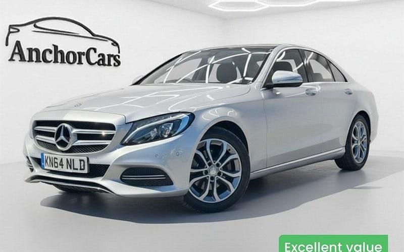 Used Mercedes C220 170 HP (125 kW) 2014 Silver Sedan