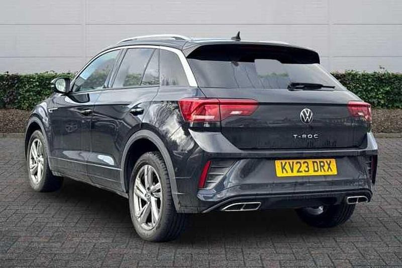 Used VW T-Roc R-line 150 HP (110 kW) 2023 Black SUV