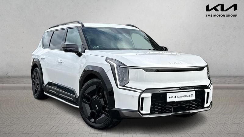 White New 2025 Kia EV9 GT-Line S SUV | £62,924 (Good price) - Image 1/4