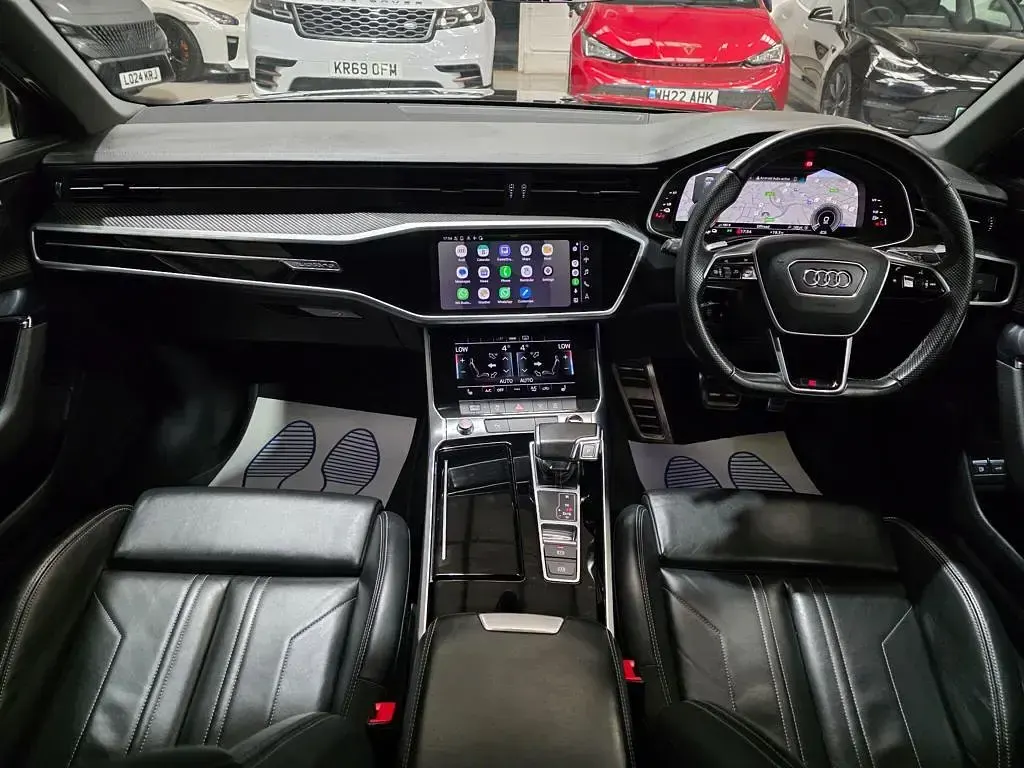Used Audi A6 Black Edition 299 HP (219 kW) 2022 Black Sedan