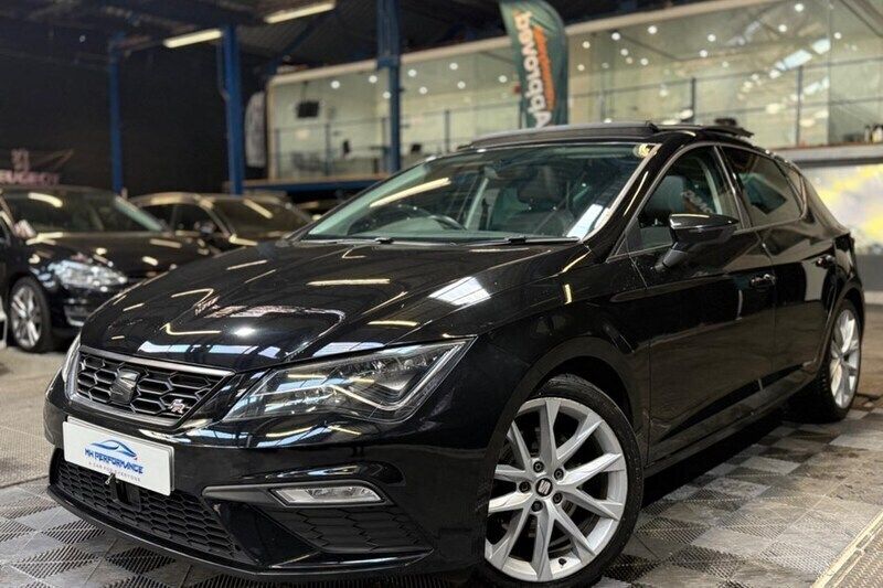 Black Used 2018 Seat Leon FR Hatchback | £11,749 (A bit pricey) - Image 1/1