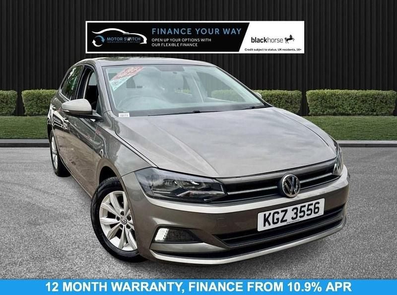 Grey Used 2018 VW Polo SE Hatchback | £8,395 (Fair price) - Image 1/3