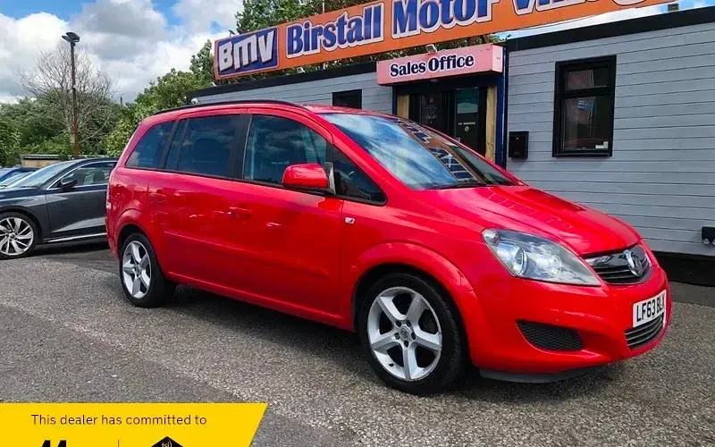 Used Vauxhall Zafira 116 HP (85 kW) 2013 MPV