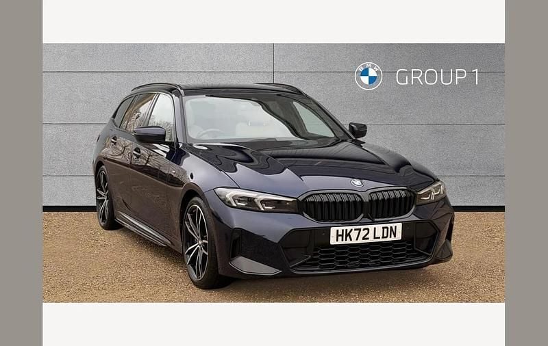 Used BMW 320e M Sport 187 HP (137 kW) 2022 Blue Estate