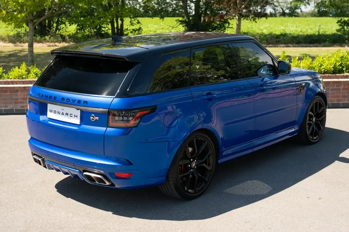 Used Land Rover Range Rover Sport SVR 2021 Blue SUV