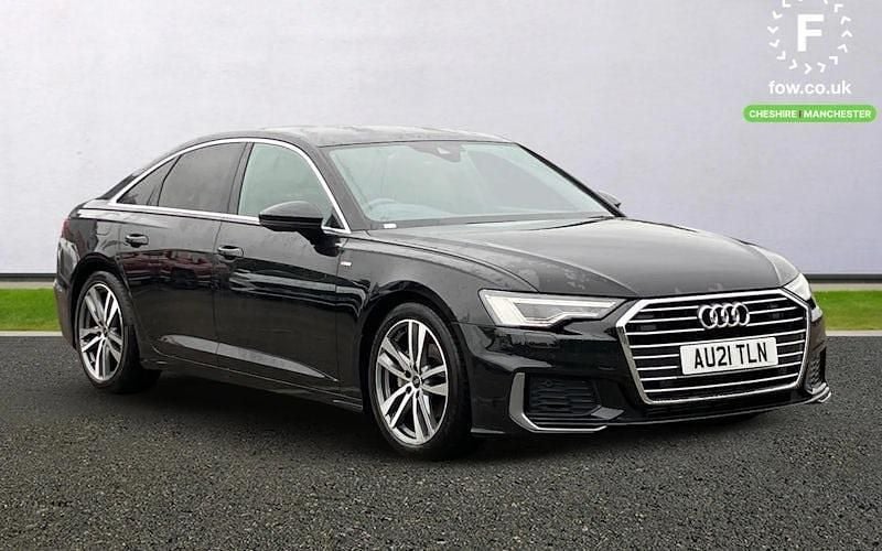 Black Used 2021 Audi A6 S-Line Sedan | £21,799 (Good price) - Image 1/3